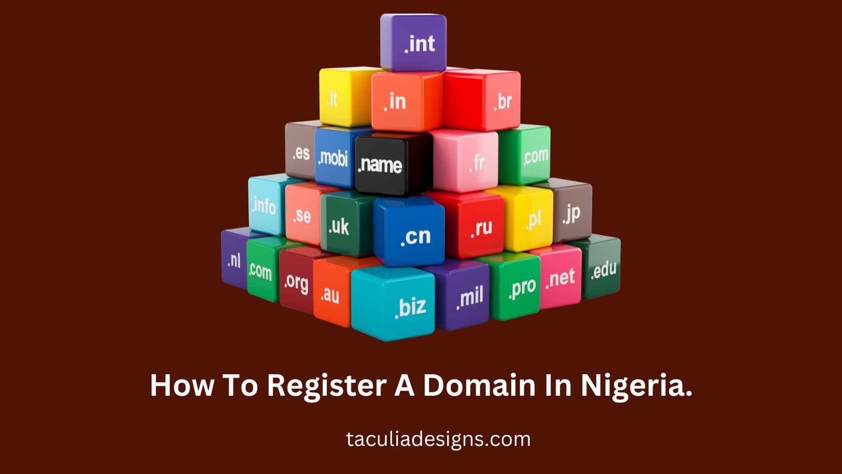 how to register a domain in Nigeria