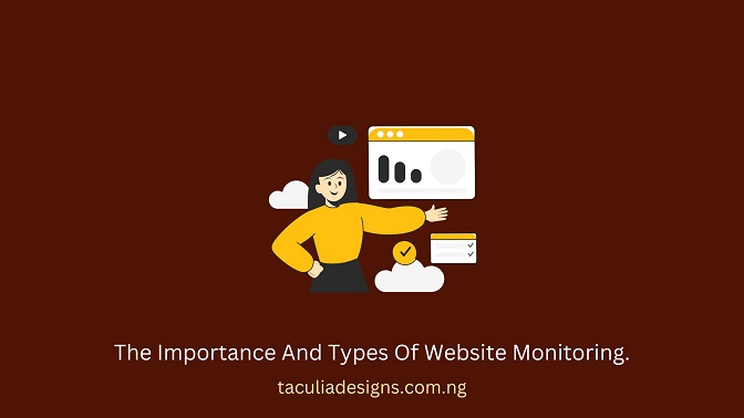 importance and types of website monitoring